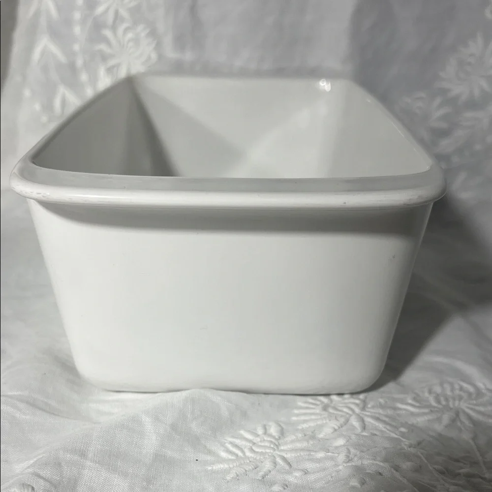 Corningware Cornflower White and Blue  Loaf Pan P315B 9x5x3